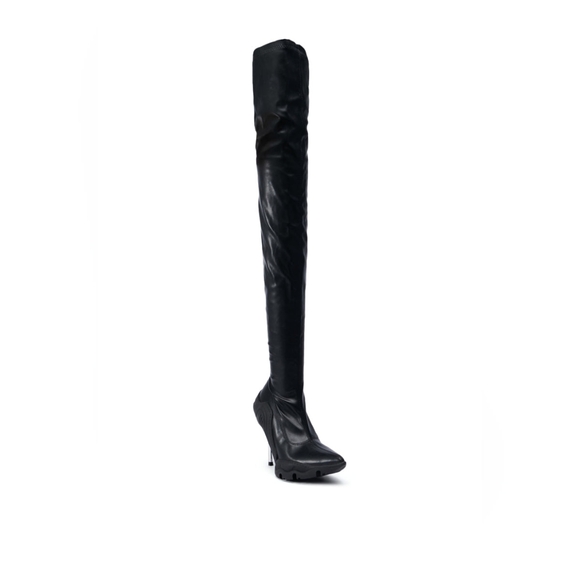 Azalea Wang MCARTNEY Thigh High Over The Knee Stretch Stiletto Boots SZ9 - Picture 7 of 11